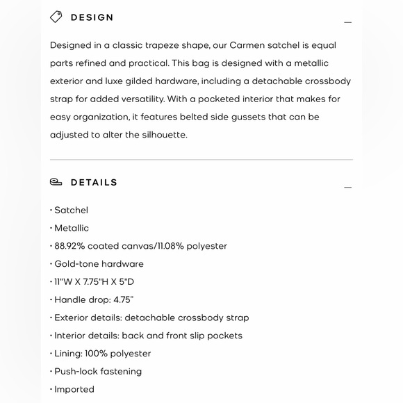 Michael Kors Medium Metallic Belted Satchel - Picture 4 of 7